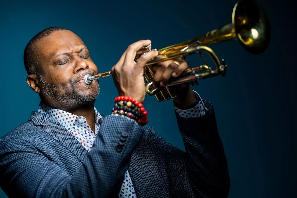 sean jones playing trumpet