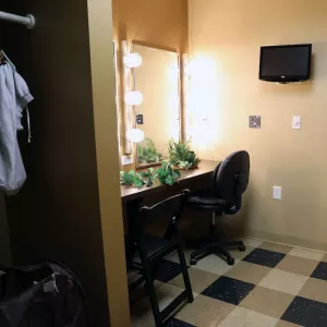 dressing area